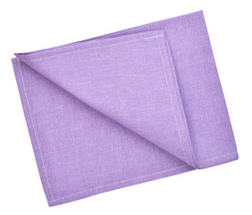 Purple napkin