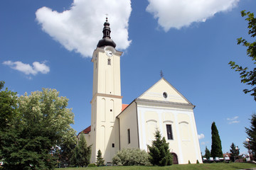 Church of the Assumption of the Virgin Mary in Klostar Ivanic, Croatia