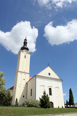 Church of the Assumption of the Virgin Mary in Klostar Ivanic, Croatia