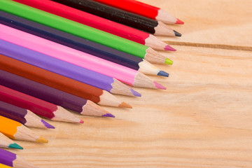 Obraz premium colorful pencils