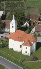 Parish church of the Saint Nicholas in Lijevi Dubrovcak, Croatia