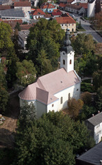 Fototapeta na wymiar Church of the Saint Peter in Ivanic Grad, Croatia