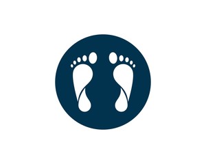 foot Logo Template