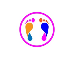 foot Logo Template