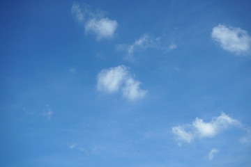 Fototapeta premium Sky during the day in thailand