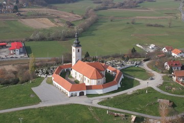 Church of the Three Kings in Komin, Croatia