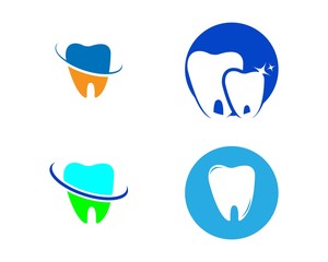 Dental logo Template vector illustration icon design