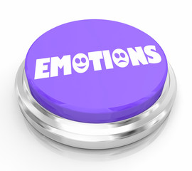 Emotions Button Happy Sad Instant Feel Better Help 3d Illustration