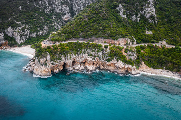Schöne Bucht in Sardinien, Italien, Europa