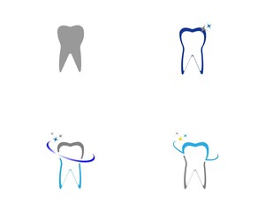  Dental logo Template vector illustration icon design