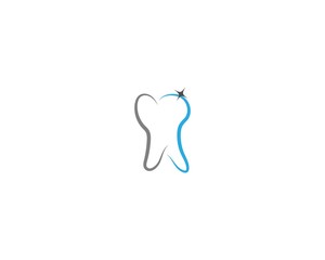 Obraz premium Dental logo Template vector illustration icon design