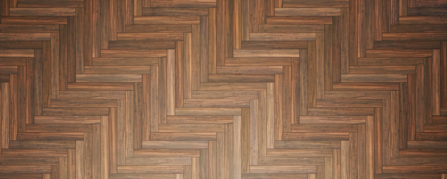 vue 3d texture bois parquet noyer pointe de hongrie