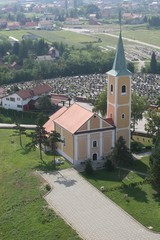 Fototapeta na wymiar Parish Church of Holy Trinity in Sveta Nedelja, Croatia
