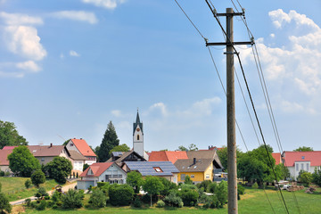 Stromversorgung auf dem Land