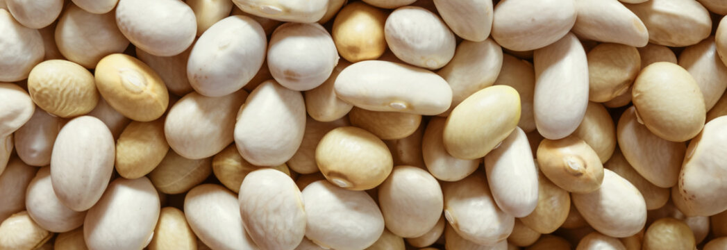 Soy beans in bowl wood isolated on white background with clupping path