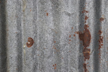Texture on Rustic  Galvanized sheet