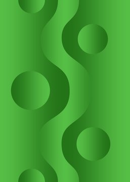 Seamless pattern with green gradient. Vector design. © Ростислав Кузнецов