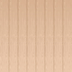Vector illustration of a realistic background of wooden boards