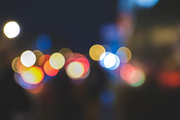 abstract lights background bokeh balls