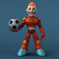 Mexican hero - 3D Illustration