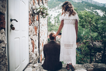 Beautiful wedding couple