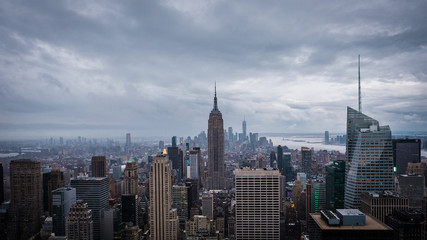 Fototapeta na wymiar skyline of new york city