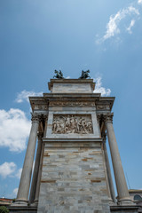 Obraz premium Arc of Peace in Milan, Italy