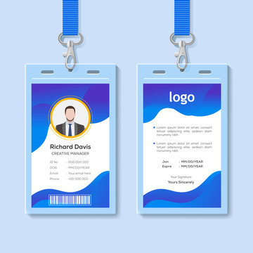 ID Card Template Design