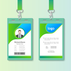ID Card Template Design
