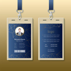 ID Card Template Design