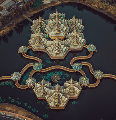 Temple in Ancient City, Bangkok, Thailand