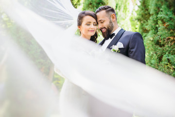 beautiful wedding couple