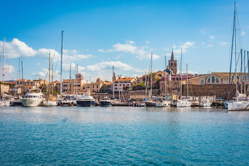 Fototapeta premium Alghero city in Sardinia, Italy.