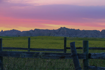 Sunset at The Badlands 3