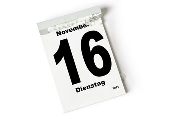 16. November 2021