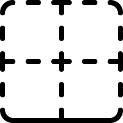 Obraz premium Bottom border worksheet highlight cell section button