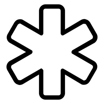 Asterisk key for computer keyboard layout function