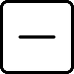 Blocked action sign with discontinuation stop symbol