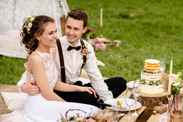 bride and groom