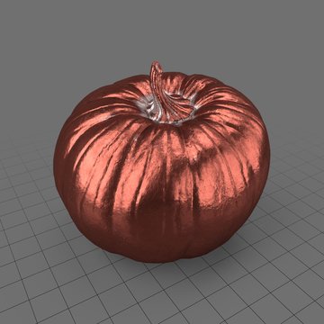 Copper pumpkin