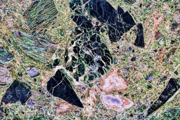 marmorfassade an der basilica di san marco von venedig, italien