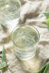 Raw Healthy Organic Aloe Vera Water