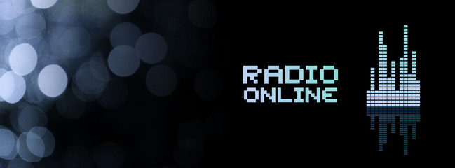 Radio online background