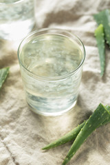 Raw Healthy Organic Aloe Vera Water