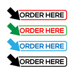 Order here vector for icon, button, label, etc.