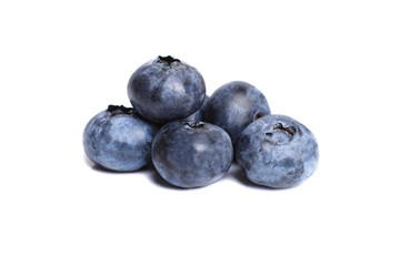Fresh natural blueberries