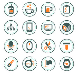 Office icons set