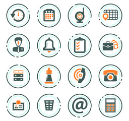 Office icons set