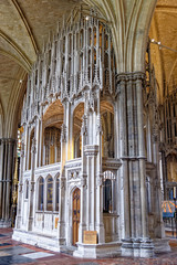 Interior of Winchester Cathedral