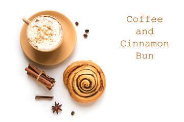 Coffee and Cinnabon